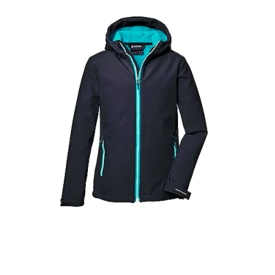 Imagen de killtec Nina Chaqueta softshell/chaqueta outdoor con capucha KOS 358 GRLS SFTSHLL JCKT, dark navy, 164, 42067 000