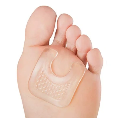 Imagen de Sumifun Almohadillas para callosos, paquete de 10 protectores maíz, cojines callos 1/8 pulgadas frotar los zapatos