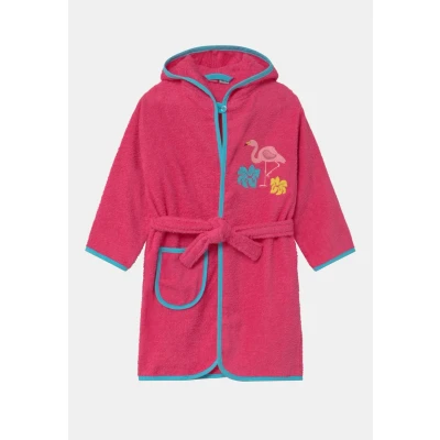 Imagen de Playshoes Flamingo Albornoz para niños, Talla: 110/116, Pink