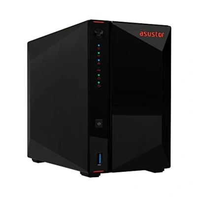 Imagen de Asustor AS5402T Nimbustor 2 Gen2 Almacenamiento NAS de Bahías, Cuatro Núcleos a 2,0GHz CPU, 4 Ranuras M.2 SSD NVMe, Doble Puerto 2,5GbE, 4GB RAM DDR4, Network Attached Storage (Sin Discos)