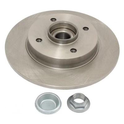 Imagen de MAPCO 15342 Disco de freno Eje trasero 249 9 4 108 macizo con anillo sensor ABS, cojinete rueda PEUGEOT: 207 Hatchback, 307 Hatchback