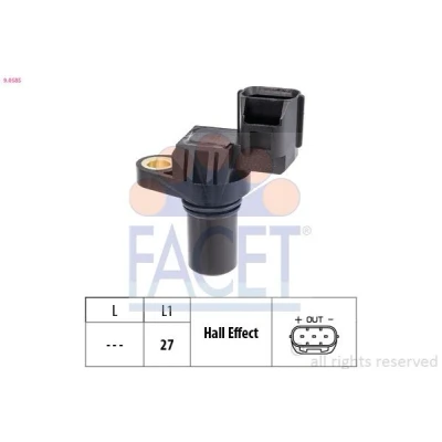 Imagen de FACET 9.0585 Sensor de Cigueñal SUZUKI: Jimny SUV, IGNIS 2, Liana Hatchback, MAZDA: MX 5 MITSUBISHI: Lancer 8 Limousine, Eclipse Cross