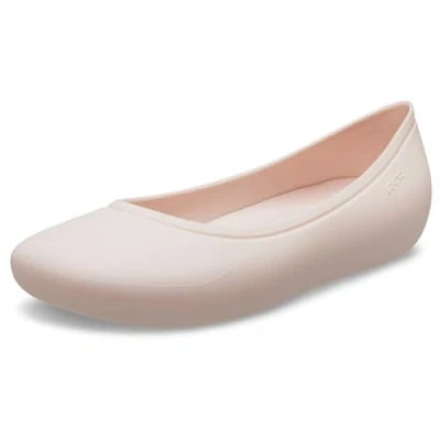 Imagen de Crocs Brooklyn Flat, Zapatos Tipo Ballet Mujer, 36/37 EU, Quartz