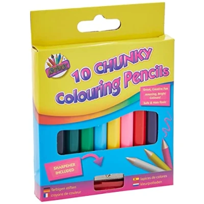 Imagen de Artbox Lápices de colores (gordos, 10 unidades)