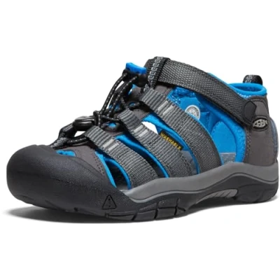 Imagen de KEEN Newport H2, Sandalias para Unisex niños, Gris (Magnet/Brilliant Blue), 24 EU