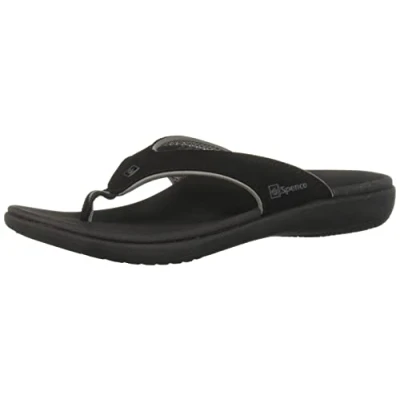Imagen de Spenco Yumi Sandal, Chanclas, Hombre, Negro (Carbon/Pewter), 41.5 EU