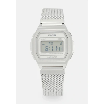 Imagen de Casio Premium Unisex Reloj digital silvercoloured, Talla: One Size, Silver coloured