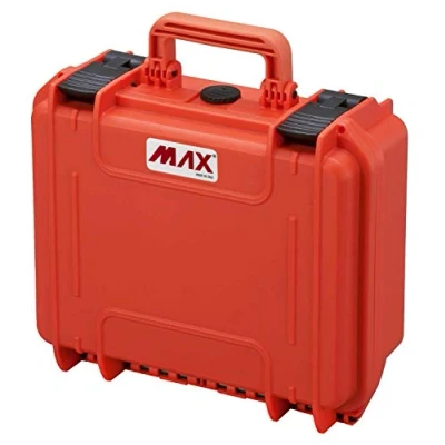 Imagen de MAX Cases MAX300.001, Naranja Maleta hermética vacía Dimensiones internas 300 x 225 132 mm