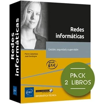 Imagen de Redes informáticas: Pack de 2 libros: Gestión, seguridad y supervisión (Pack Experto)