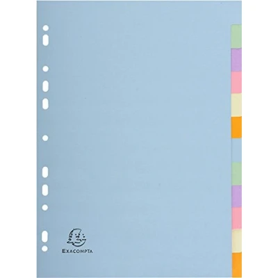 Imagen de Intercalaires carte 180g forever 12 positions a4