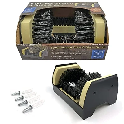 Imagen de The Dustpan and Brush Store ® Alfombrilla limpiadora de peldaños para puertas y maleteros, elimina el barro la suciedad los zapatos, botas Wellys/Wellingtons, etc