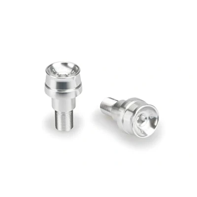 Imagen de Puig 21024P Contrapesos Manillar Modelo Speed para Yamaha Plata