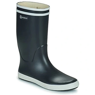 Imagen de Aigle Lolly Pop, Botas de agua para Unisex Niños, Azul (Marine/Blanc), 33 EU