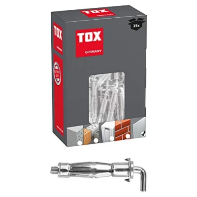 Imagen de TOX Taco gancho metálico Pirat Skippi L M6 x 65 mm, 25 piezas, 035101691