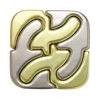 Imagen de Fehn 515092 Rompecabezas Huzzle Cast Square, Color, único (515092)