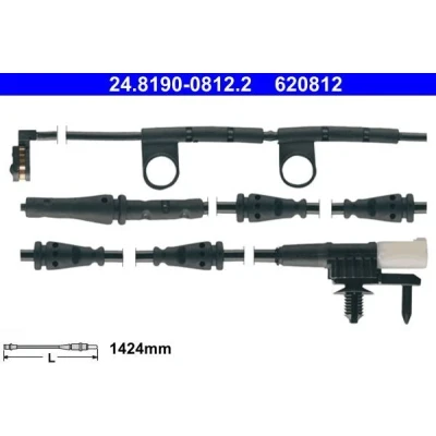 Imagen de ATE 24.8190 0812.2 Sensor de Desgaste Pastillas Frenos LAND ROVER: Range Rover Sport, 4