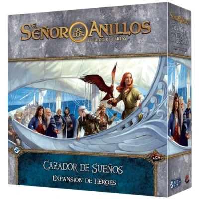 Imagen de Fantasy Flight Games El Señor de los Anillos LCG Cazador sueños Expansión Héroes Juego Cartas en Español