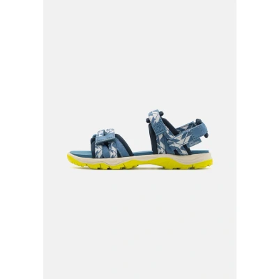 Imagen de Jack Wolfskin 2 IN 1 Unisex Sandalias de senderismo para niños, Talla: 27, Blue Zapatos