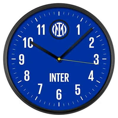 Imagen de Inter Producto Oficial con Logotipo Azul de 30 cm, 3 manecillas
