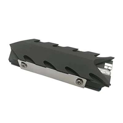 Imagen de SSD M.2 2280 Disipador de Calor Aluminio enfriamiento con Almohadilla térmica Silicona, Heatpipe integrado 8 mm