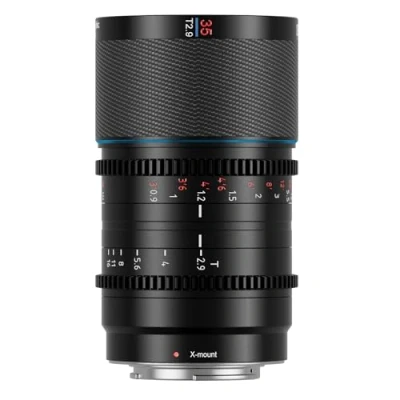 Imagen de SIRUI Saturn 35mm T2.9 1.6X Full Frame Carbono Fibra Anamorphic Lens, Ligero Cine Cinema Objetivo Lens Lenses Lente para Drones, estabilizadores de cardán Mano (X Mount, Natural Flare)