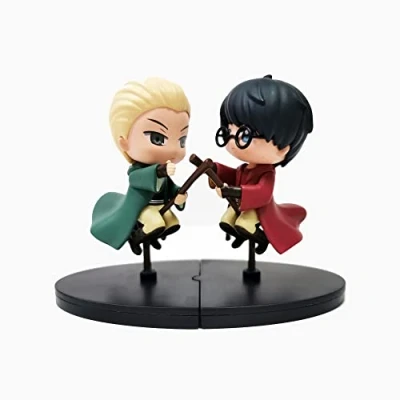 Imagen de Bizak Harry Potter Pack de 2 Figuras 8 cm, Draco y con Capas. Edición coleccionista, Gran Nivel Detalle, 13 coleccionables, Recomendado a Partir 3 años (64115016)