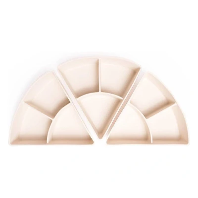Imagen de Inspire My Play 3 Accesorios de silicona para organizar y almacenar, Compatibles con PlayTray sensorial, bandeja juego tuff tray, Actividad entretenimiento infantil Piedra