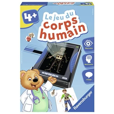 Imagen de Ravensburger Jeu du Corps Humain, Multicolor, Mediano (24116)