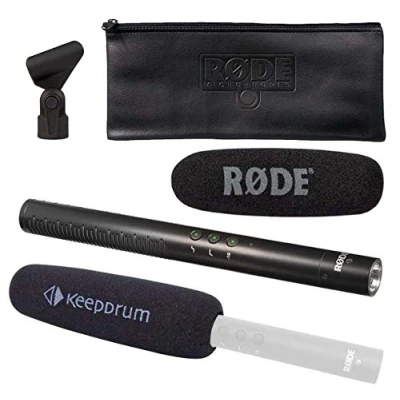 Imagen de Rode NTG 4 Micrófono direccional + espuma Keepdrum KDWSVM