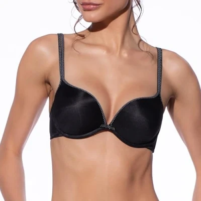 Imagen de Creaciones Selene Sofia Sujetador pushup, Mujer, Talla: 65B, Schwarz