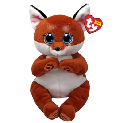 Imagen de Ty Beanie Bellies WITT el Zorro con Ojos Azules Brillantes, los Peluches Barriga Suaves y tiernos 30 cm, T43214