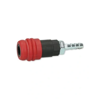 Imagen de KS Tools 999.9096 Racor de seguridad 2 etapas para aire comprimido con manguito manguera, 9 mm