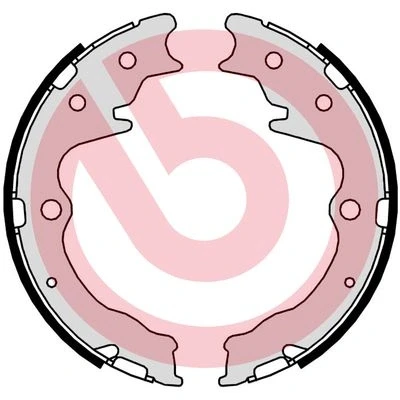 Imagen de BREMBO S 49 526 Zapatas de Freno Mano