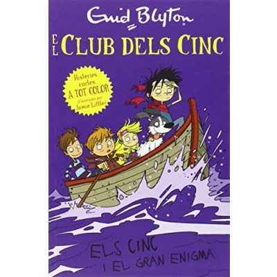 Imagen de Els Cinc i el gran enigma (Historias Cortas de los Cinco)