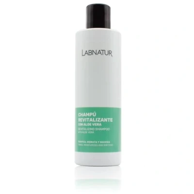 Imagen de Champu LABNATUR 250ml Revitalizante con Aloe Vera. Activa la regeneración del cabello. Tonifica, Hidrata y suaviza el cabello desde raíz.