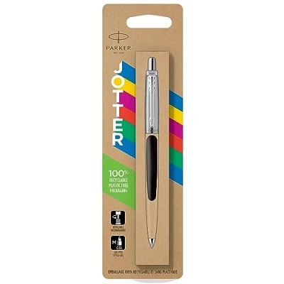Imagen de Parker Jotter Originals Bolígrafo de gel, acabado azul retro los años 90, punta media (0,7 mm)