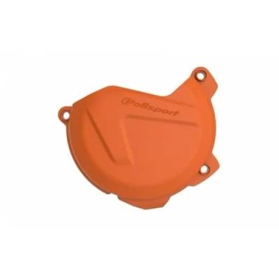 Imagen de POLISPORT 8460400002 Protector de Tapa Embrague Fabricado en Poliamida Resistente a los Impactos Compatible con Motocicletas KTM Color Naranja