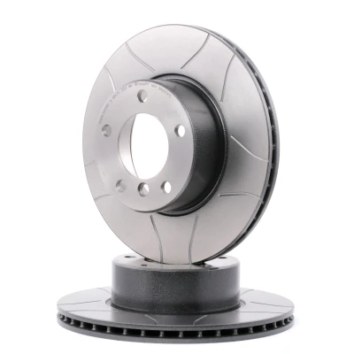 Imagen de BREMBO MAX LINE 09.6924.75 Disco de freno 296 22 5 ventilación interna, ranurado revestido altamente carbonizado con tornillos BMW: Berlina