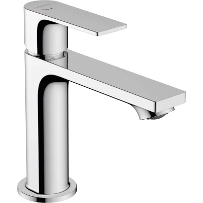 Imagen de hansgrohe Rebris E Grifo monomando de lavabo 110 CoolStart con vaciador automático, cromo, 72559000