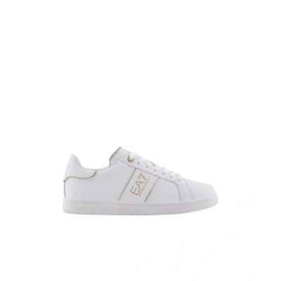 Imagen de EA7 Emporio Armani Classic Unisex Zapatillas Full white/gold, Talla: 45 1/3, white/gold Zapatos