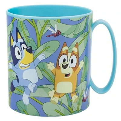 Imagen de ALMACENESADAN, 4807, Pack vuelta al cole Blue; compuesto por taza microondas 350ml, producto reutilizable, sin BPA