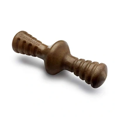 Imagen de Benebone Zaggler Juguete masticable Indestructible para Perros masticadores agresivos, rompe el aburrimiento Resistente de Larga duración Perros, Sabor Real a Tocino, Razas