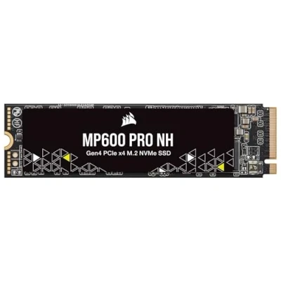 Imagen de Corsair MP600 PRO NH 1 TB SSD PCIe Gen4 x4 NVMe M.2 TLC NAND de Alta Densidad 2280 Compatibilidad con DirectStorage Hasta 7.000 MB/s Sin Disipador Calor Negro