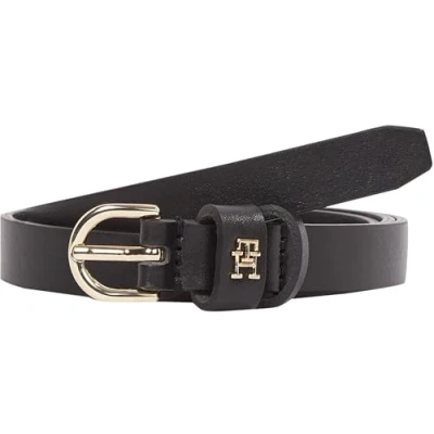 Imagen de Tommy Hilfiger Cinturón Mujer Essential Effortless 1,5 cm estrecho, Negro (Black), 80