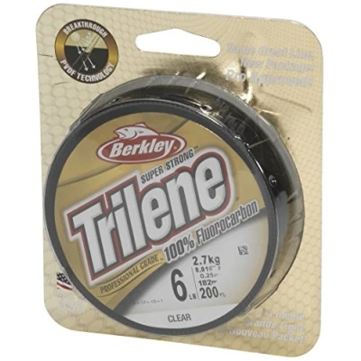 Imagen de Berkley Trilene Fluorocarbono 50M 0,18mm 2,3kg Flurocarbono