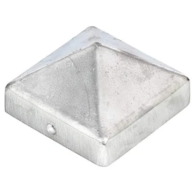 Imagen de Alberts 859992 Capuchón para postes de madera, Modelo alto, Fundición aluminio, expuesta, 70 x mm, Juego 10