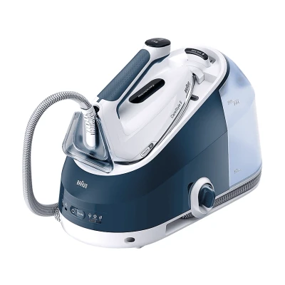 Imagen de Centro de planchado Braun CareStyle 5 IS5245BL, 2400 W, Golpe vapor 480 g/min, 7 bar, Suela Eloxal, Ergonómico, Azul