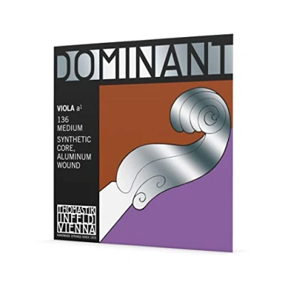 Imagen de Thomastik cuerda para Viola 4/4 Dominant La núcleo en nylon entorchado aluminio, mediana
