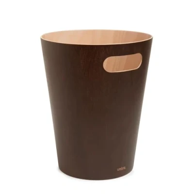 Imagen de Umbra Woodrow Cesto de basura, con capacidad 7.5 l, Espresso