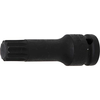 Imagen de BGS 5184 M18 Punta de vaso impacto longitud 78 mm entrada 12,5 (1/2&quot;) dentado múltiple interior (para XZN)